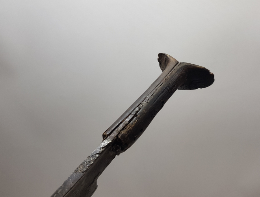 OSMANLI DÖNEMİ NADİR FORMDA ÜZERİ YAZILI ÇOK NADİR DERVİŞ YATAĞANI