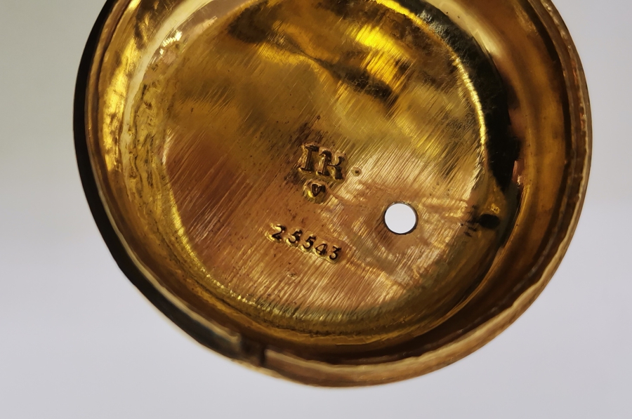 1800 BAŞLARI MARKWİCK MARKAM USTA YAPIMI İKİ KASALI TOMBAK CEP SAATİ