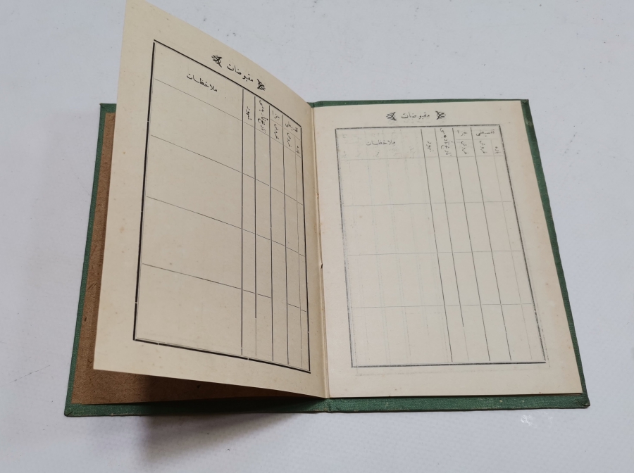 OSMANLI DÖNEMİ ÇOK NADİR YAZILMAMIŞ İTTİHAT VE TERAKKİ ÜYE CÜZDANI