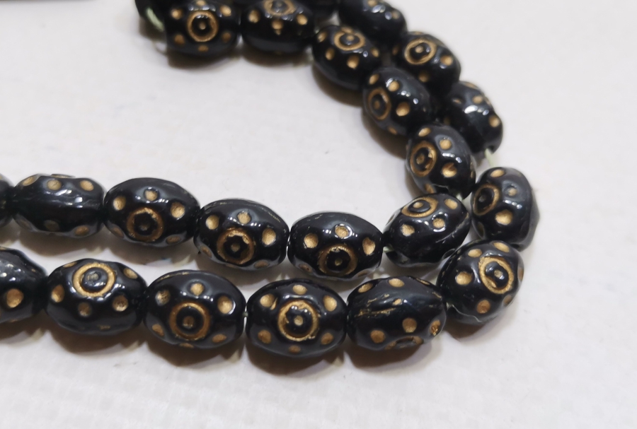 ÜZERİ ALTIN VERMEYLİ BEYKOZ İŞİ ÇOK NADİR 33LÜ TESPİH