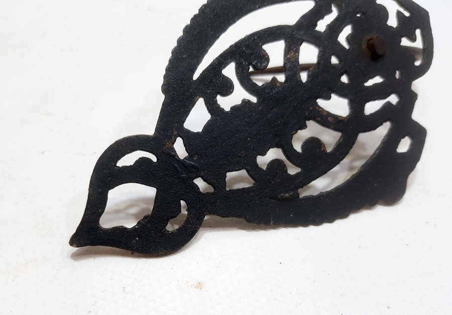 OSMANLI DÖNEMİ EL YAPIMI LALE MOTİFLİ ÇOK NADİR TEKKE İŞİ DUVAR ASKISI