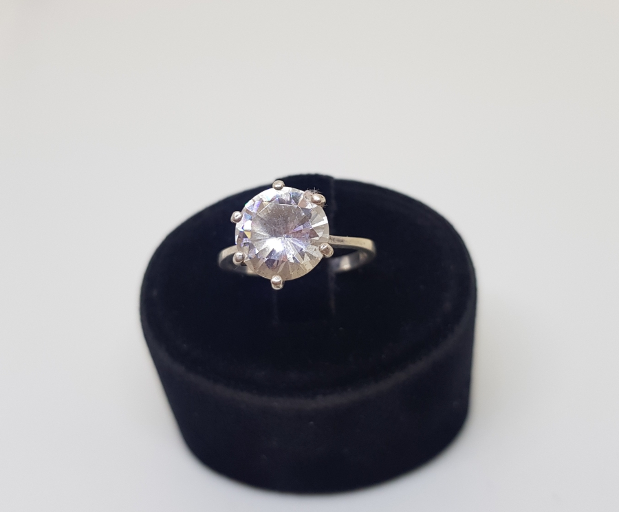 TEKTAŞ MODEL MARGAZİT TAŞLI GÜMÜŞ YÜZÜK