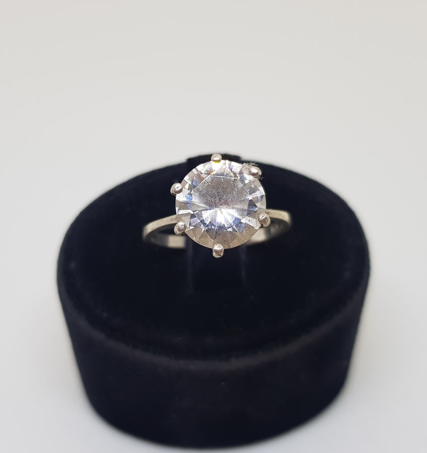 TEKTAŞ MODEL MARGAZİT TAŞLI GÜMÜŞ YÜZÜK