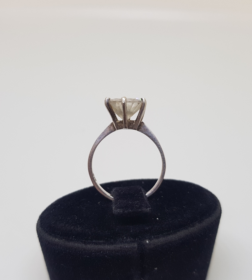 TEKTAŞ MODEL MARGAZİT TAŞLI GÜMÜŞ YÜZÜK