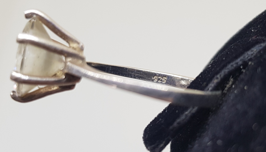 TEKTAŞ MODEL MARGAZİT TAŞLI GÜMÜŞ YÜZÜK