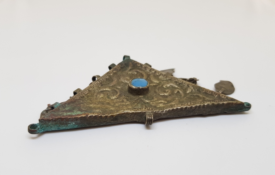 OSMANLI DÖNEMİ TURKUAZ TAŞLI HAMAYIL