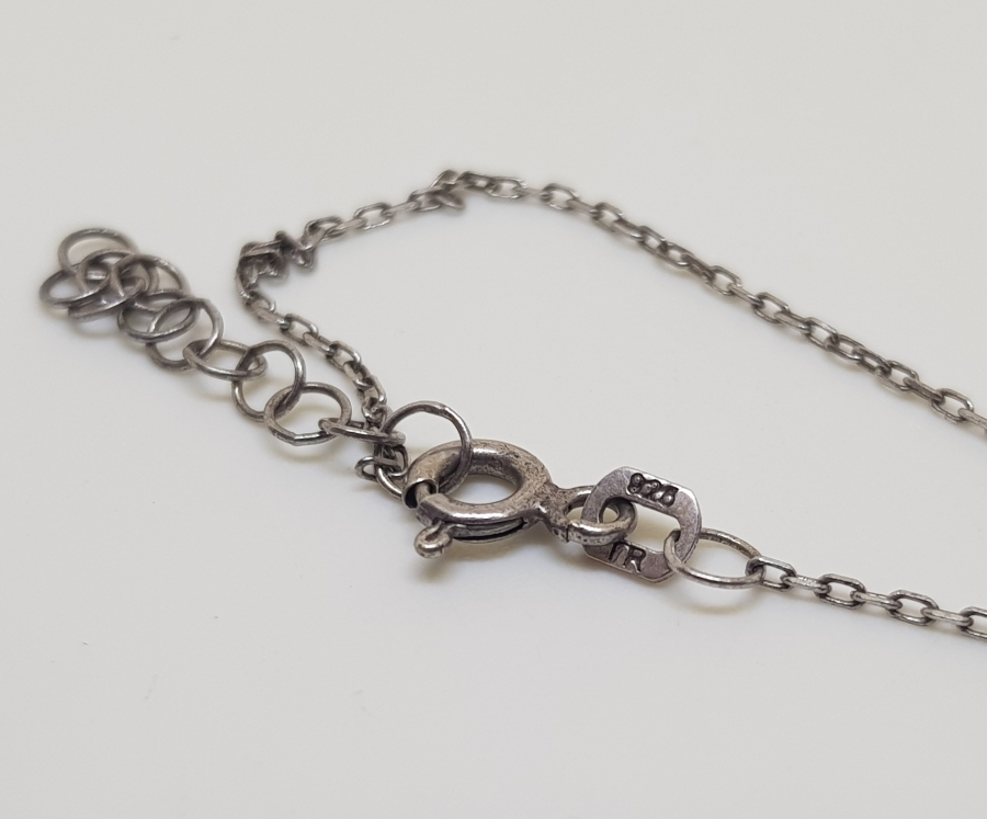 SONSUZLUK GÖRSELLİ GÜMÜŞ KOLYE UCU