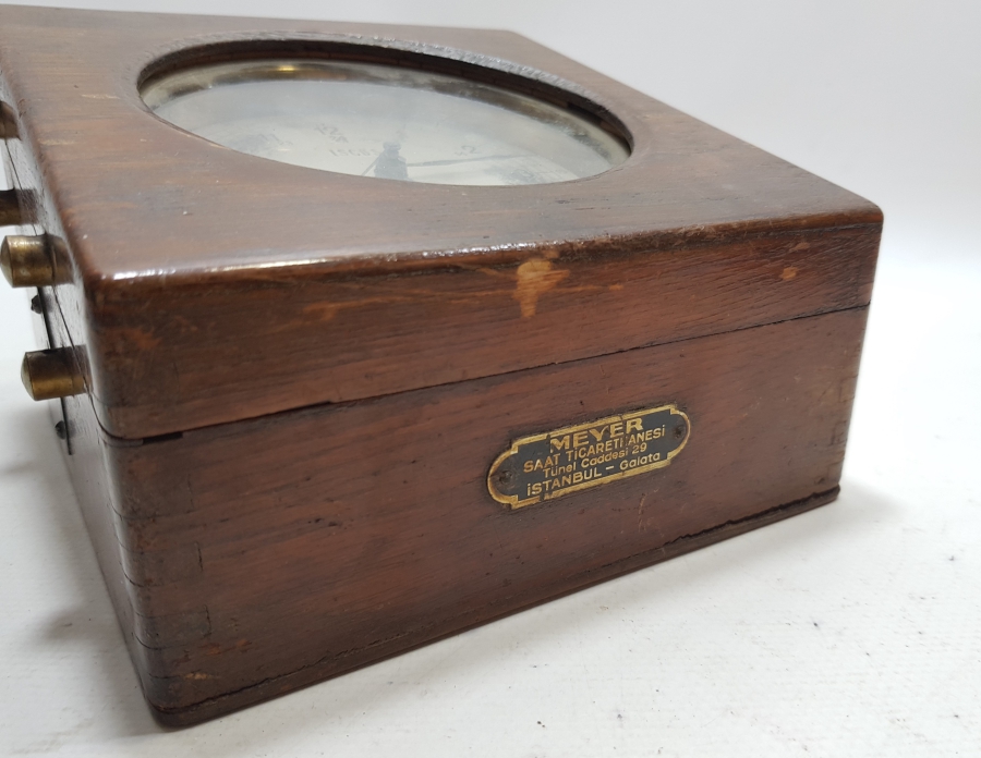 SARAY SAKİSİ MEYER USTA TARAFINDAN YAPILMIŞ ÇOK NADİR CUMHURİYET BAŞLARI AT YARIŞI SAATİ