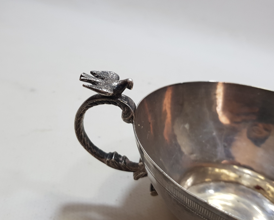 2. MAHMUT HAN TUĞRALI OSMANLI DÖNEMİ NADİR BÜYÜK BOY GÜMÜŞ ÇAMÇAK