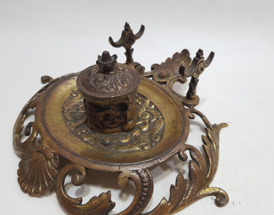 ÜZERİ KABARTMA İŞÇİLİKLİ OSMANLI DÖNEMİ HOKKA