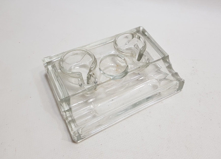 OSMANLI DÖNEMİ NADİR FORMDA CAM HOKKA