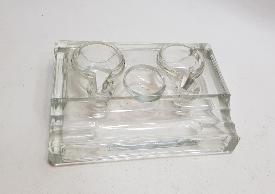 OSMANLI DÖNEMİ NADİR FORMDA CAM HOKKA