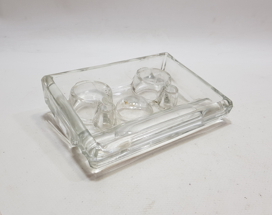 OSMANLI DÖNEMİ NADİR FORMDA CAM HOKKA