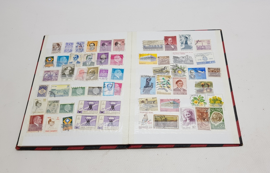 ORİJİNAL ALBÜMÜNDE YERLİ VE YABANCI HAZIR PUL KOLEKSİYONU