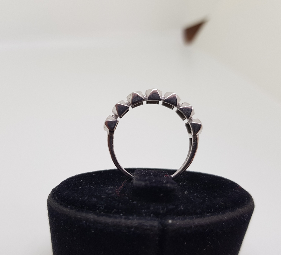 ÇİFTE YEDİTAŞ MODEL PIRLANTA YÜZÜK