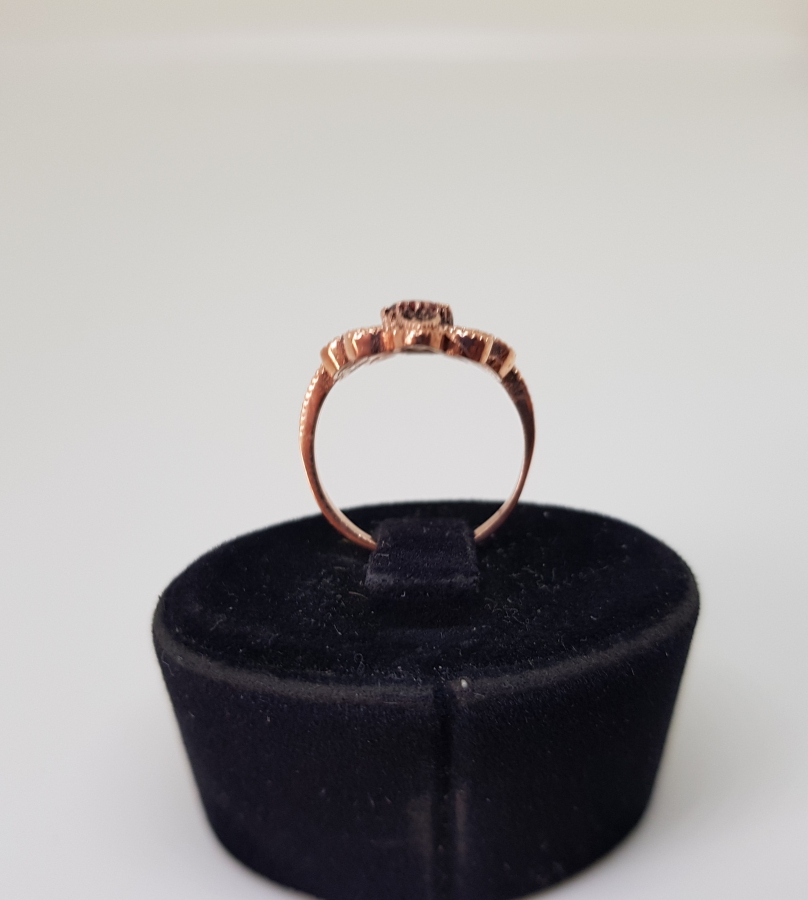 KELEBEK MODEL ELMAS TAŞLI YÜZÜK