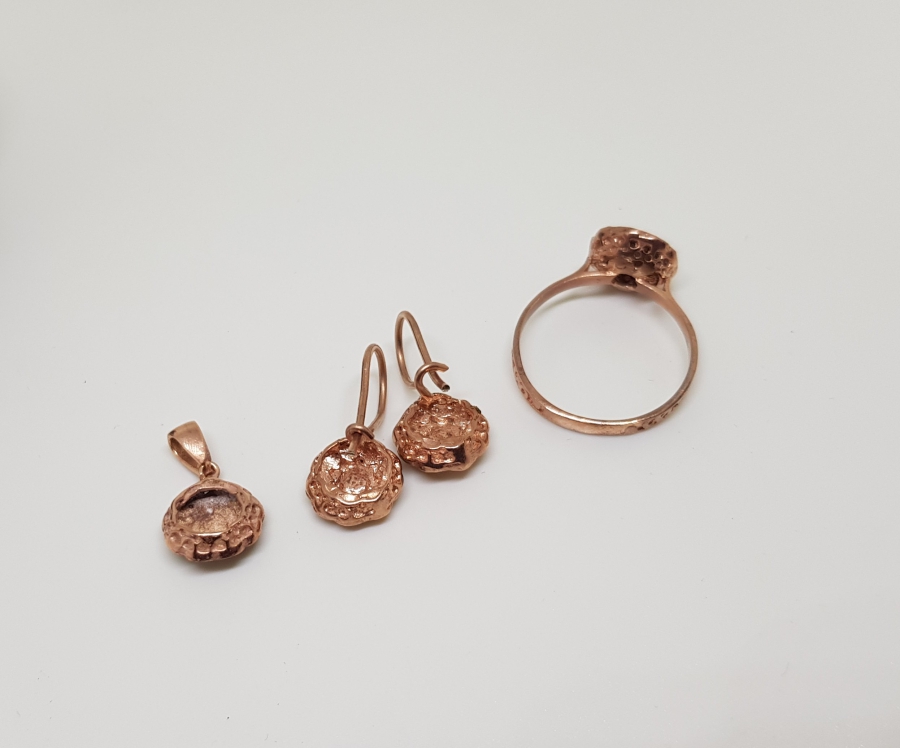 ELMAS TAŞLI KOLYE KÜPE YÜZÜK TAKIMI