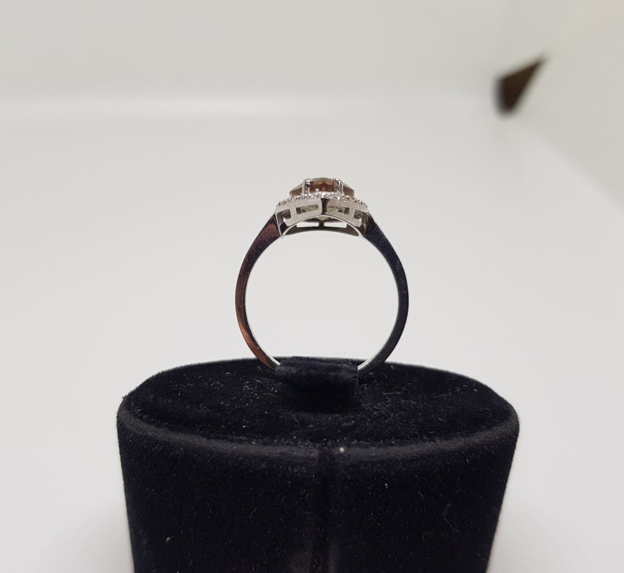 DAMLA MODEL PIRLANTA TAŞLI YÜZÜK