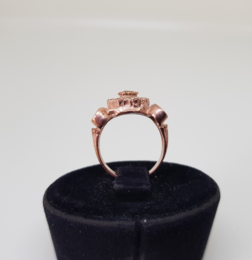 ELMAS VE YAKUT TAŞLI KOÇBAŞI MODELİ YÜZÜK