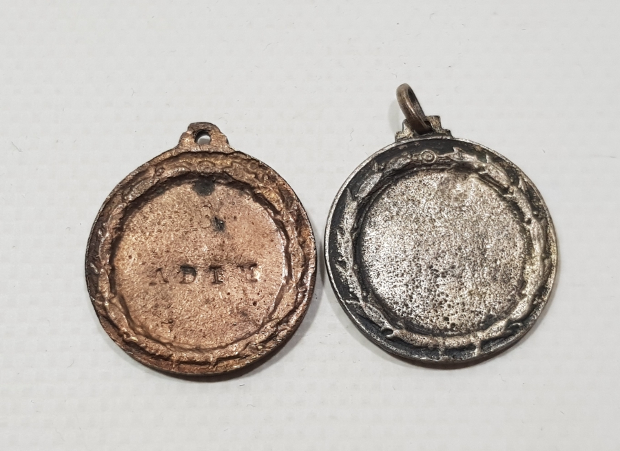 1930'LARDAN İKİ ADET ATLETİZM MADALYASI