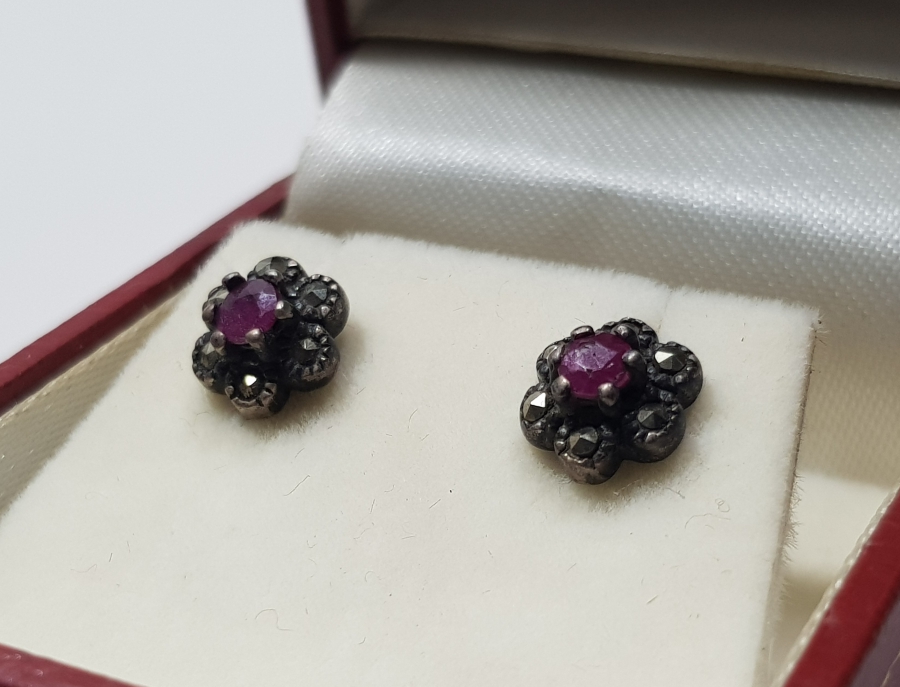 ANTİKA GÜMÜŞ KÜPE