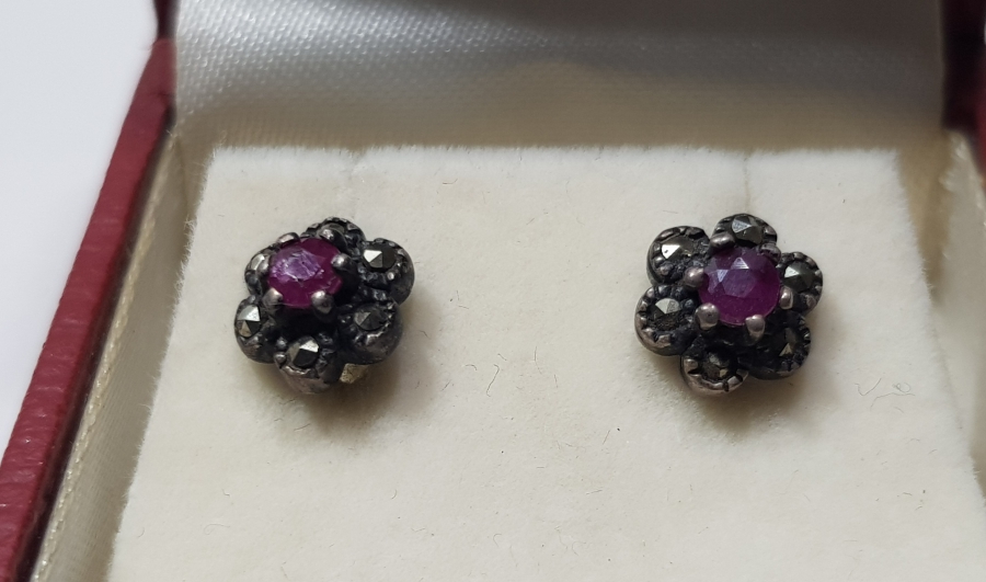 ANTİKA GÜMÜŞ KÜPE