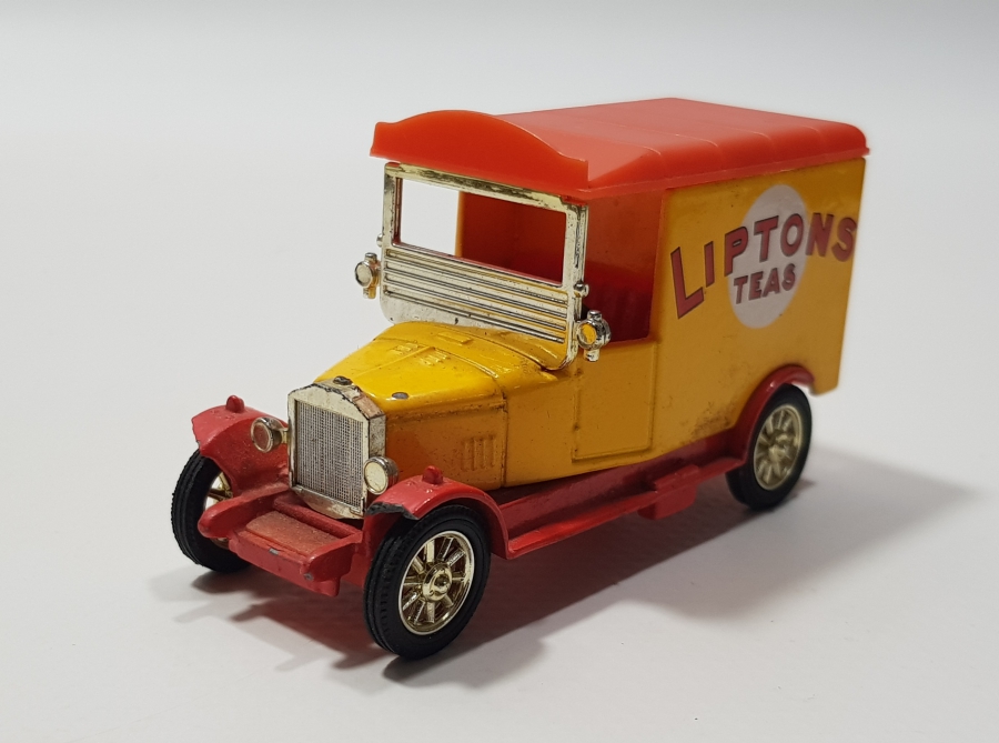 ANTİKA LİPTON ÇAYI PROMOSYON METAL OYUNCAK ARABA