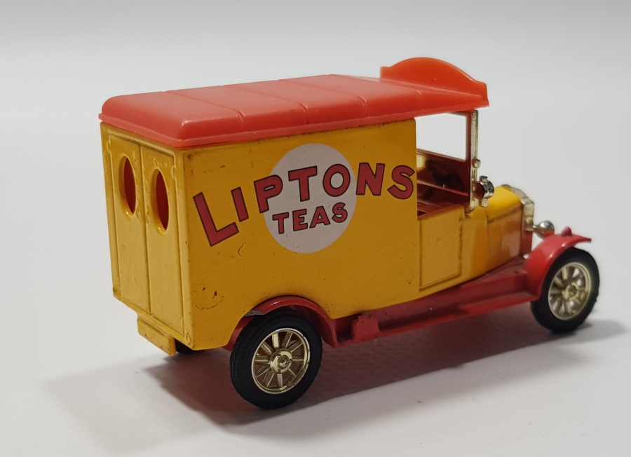 ANTİKA LİPTON ÇAYI PROMOSYON METAL OYUNCAK ARABA