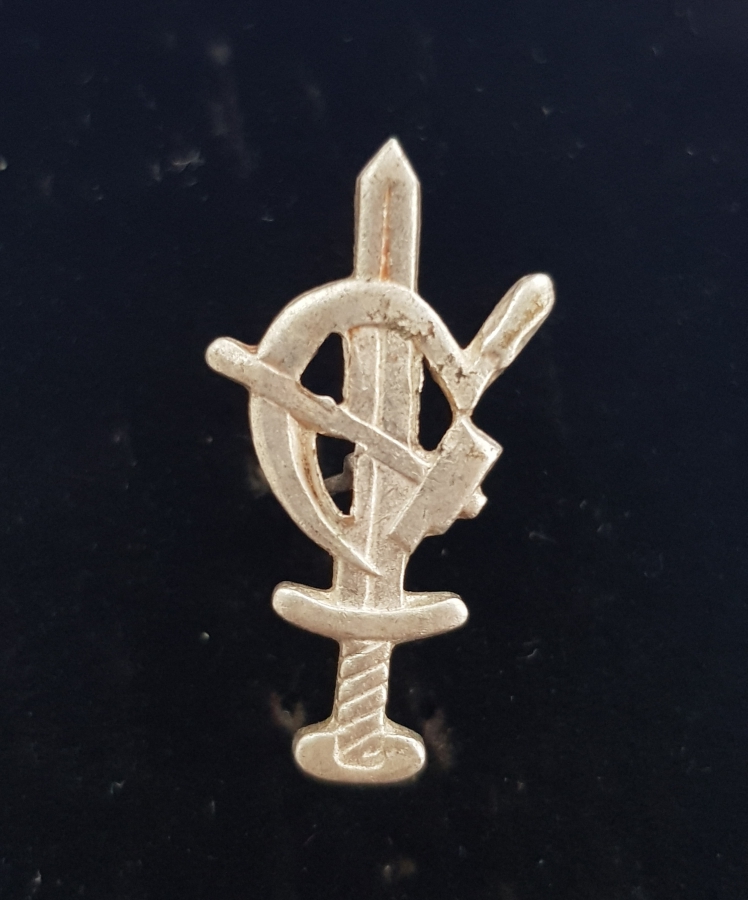 2. DÜNYA SAVAŞI DÖNEMİ ORAK ÇEKİÇ VE KILIÇ FORMLU ÇOK NADİR KOKART