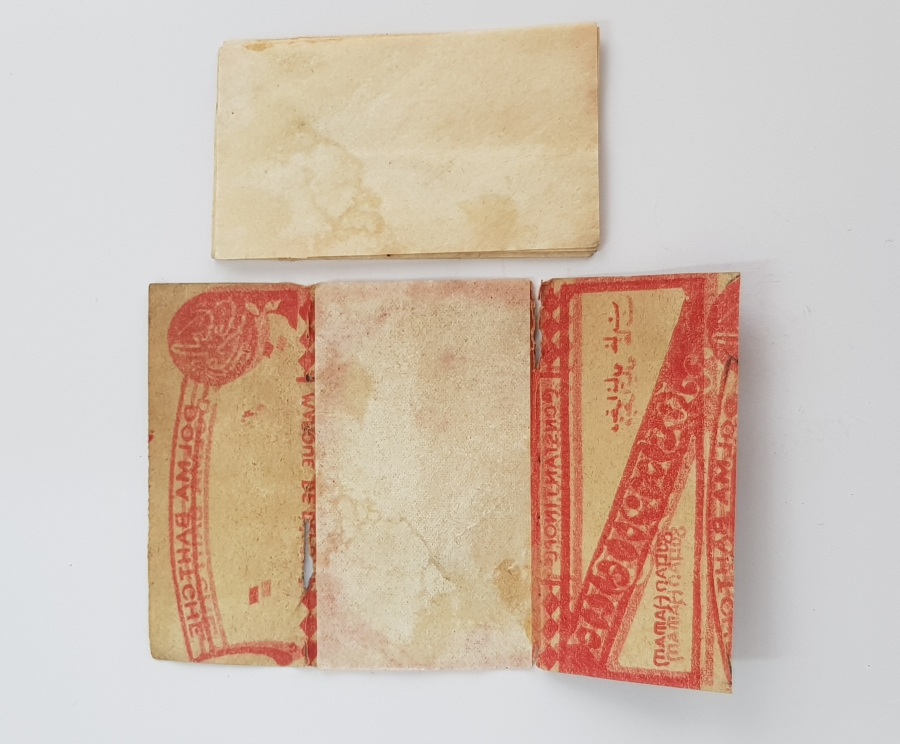 OSMANLI DÖNEMİ ÇOK NADİR DOLMABAHÇE SİGARA KAĞIDI