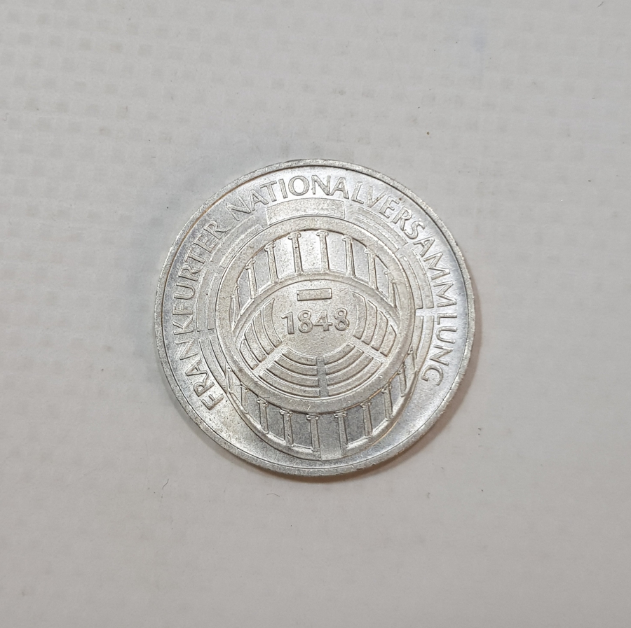 ALMANYA 1973 TARİHLİ GÜMÜŞ 5 MARK HATIRA PARA