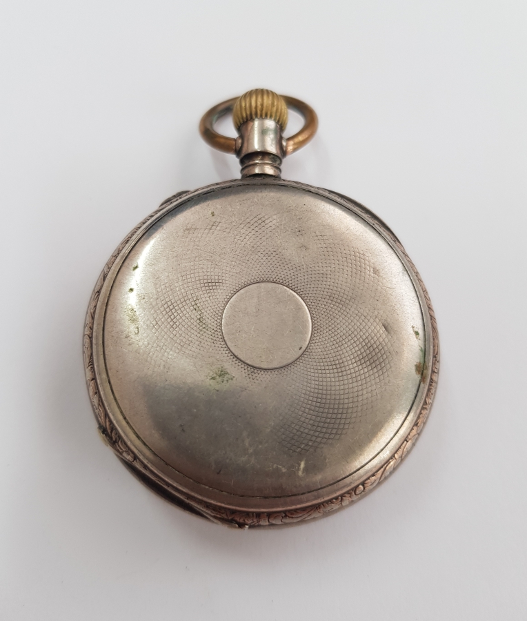 ANTİKA GÜMÜŞ CEP SAATİ