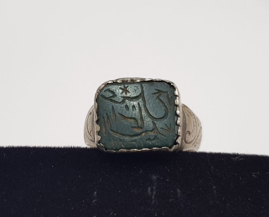 OSMANLI DÖNEMİ TEKKE İŞİ DERVİŞ MÜHÜR YÜZÜĞÜ