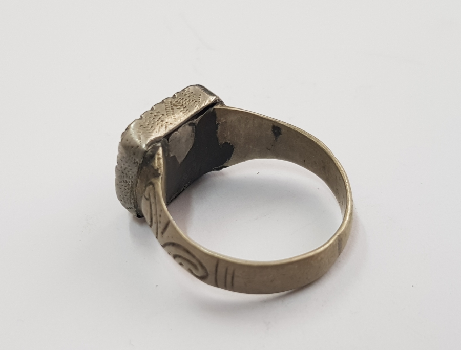 OSMANLI DÖNEMİ TEKKE İŞİ DERVİŞ MÜHÜR YÜZÜĞÜ