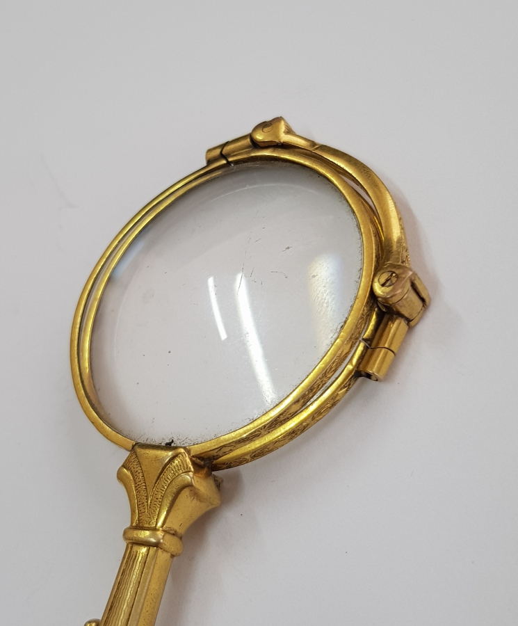 OSMANLI DÖNEMİ ALTIN KAPLAMA OKUMA GÖZLÜĞÜ - OPERA GÖZLÜĞÜ