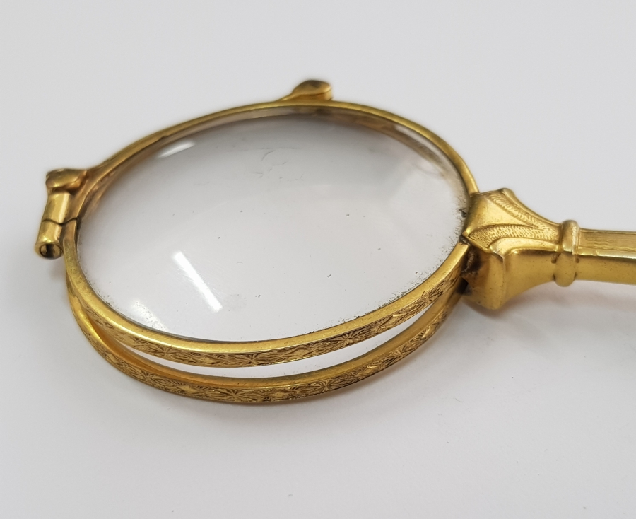 OSMANLI DÖNEMİ ALTIN KAPLAMA OKUMA GÖZLÜĞÜ - OPERA GÖZLÜĞÜ