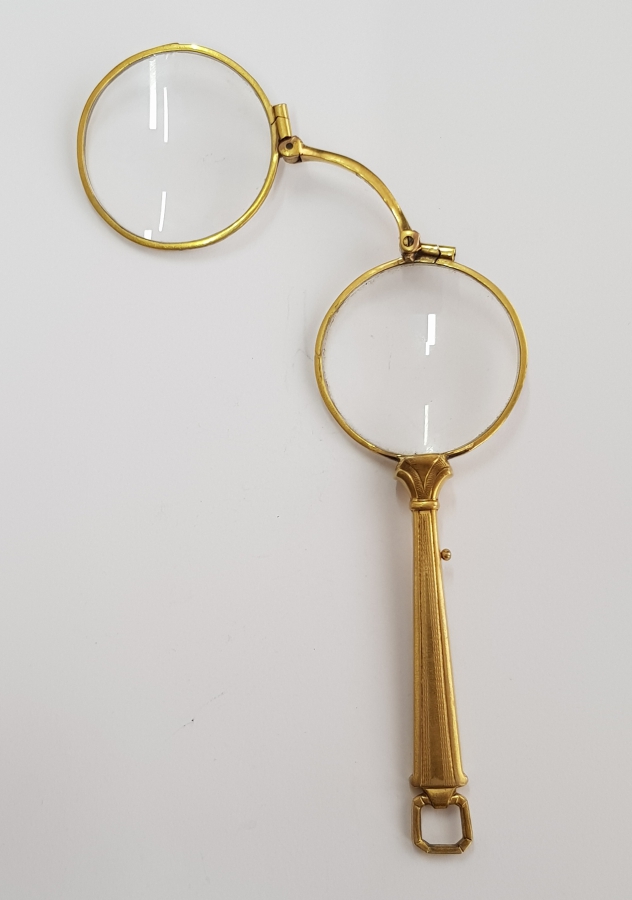 OSMANLI DÖNEMİ ALTIN KAPLAMA OKUMA GÖZLÜĞÜ - OPERA GÖZLÜĞÜ