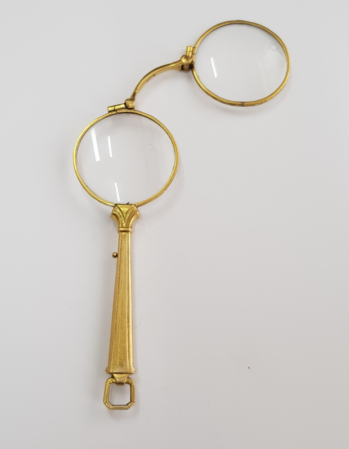 OSMANLI DÖNEMİ ALTIN KAPLAMA OKUMA GÖZLÜĞÜ - OPERA GÖZLÜĞÜ