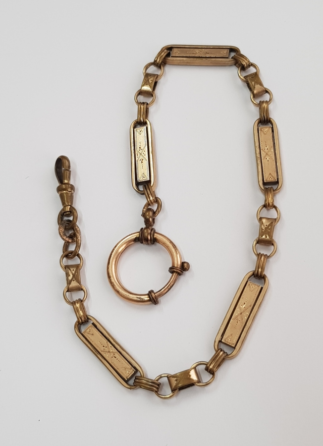 OSMANLI DÖNEMİ ALTIN KAPLAMA CEP SAATİ KÖSTEĞİ