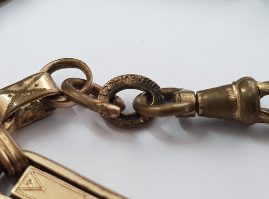 OSMANLI DÖNEMİ ALTIN KAPLAMA CEP SAATİ KÖSTEĞİ