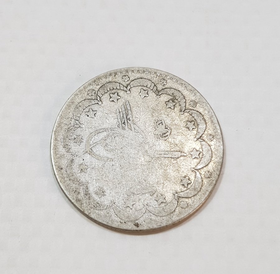 SULTAN ABDÜLHAMİD HAN DÖNEMİ GÜMÜŞ 5 KURUŞ