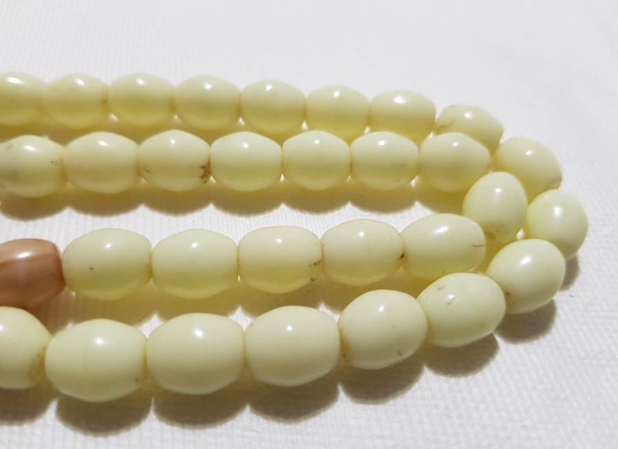 OSMANLI DÖNEMİ ÇOK NADİR BOHEM CAM TESPİH