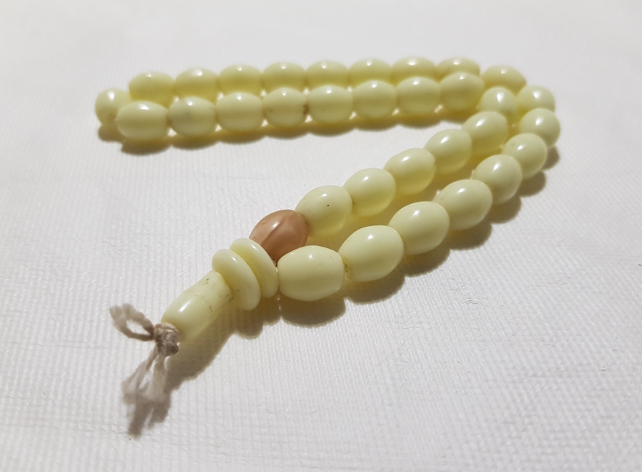 OSMANLI DÖNEMİ ÇOK NADİR BOHEM CAM TESPİH