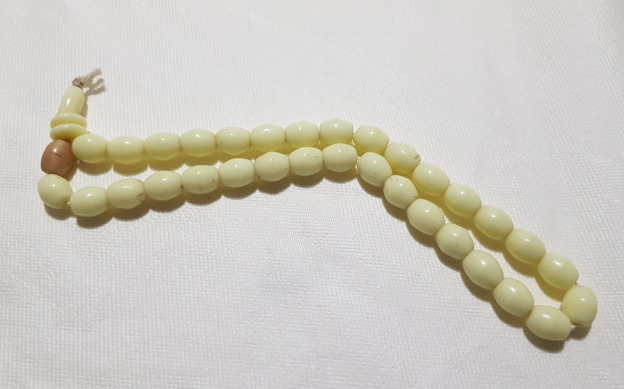 OSMANLI DÖNEMİ ÇOK NADİR BOHEM CAM TESPİH