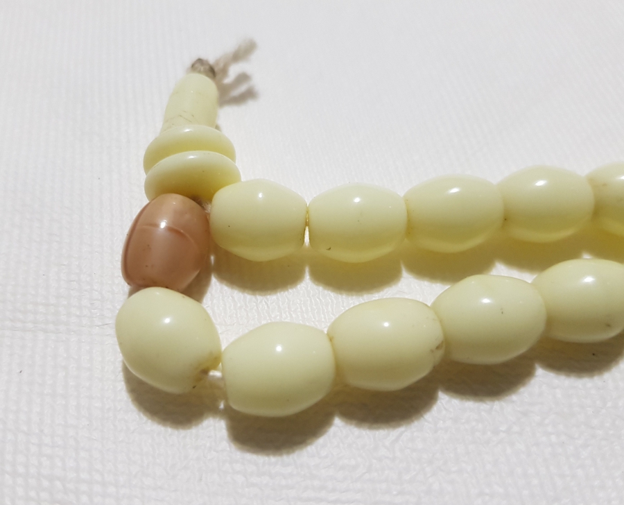 OSMANLI DÖNEMİ ÇOK NADİR BOHEM CAM TESPİH