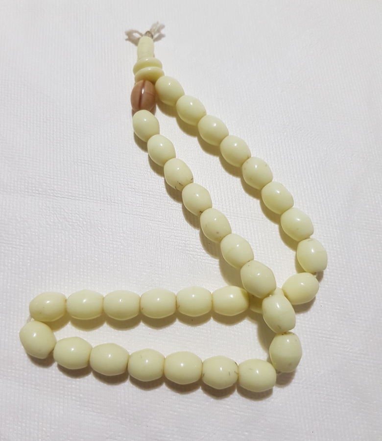 OSMANLI DÖNEMİ ÇOK NADİR BOHEM CAM TESPİH