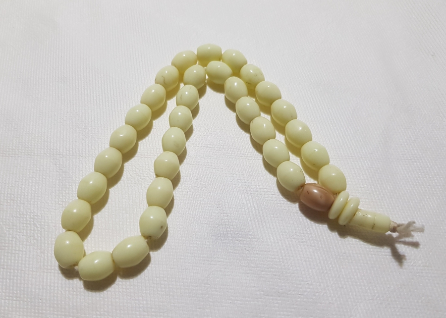 OSMANLI DÖNEMİ ÇOK NADİR BOHEM CAM TESPİH