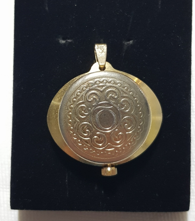 ANTİKA AMAH DE LUXE ALTIN KAPLAMA KOLYE SAAT