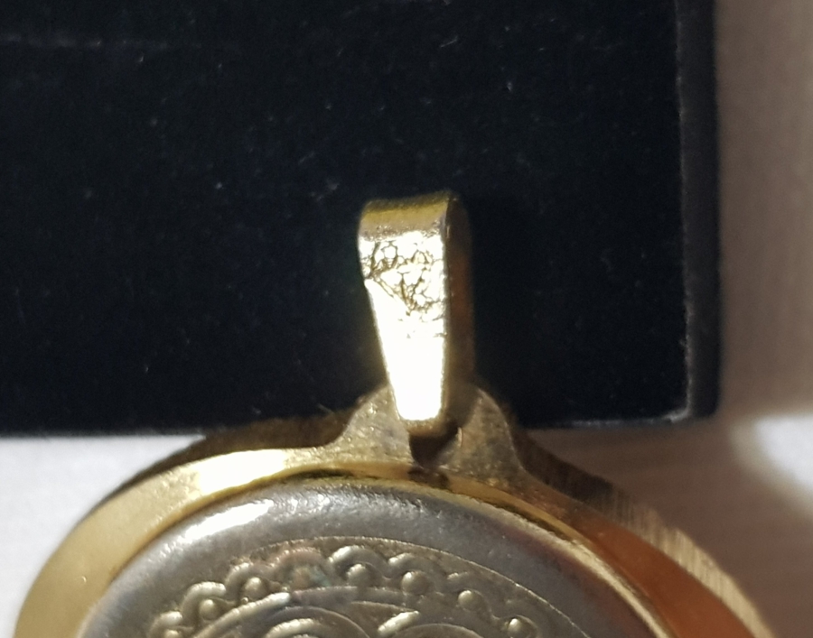 ANTİKA AMAH DE LUXE ALTIN KAPLAMA KOLYE SAAT