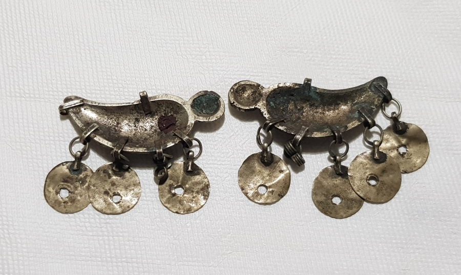 OSMANLI DÖNEMİ BİR ÇİFT FES SÜSÜ